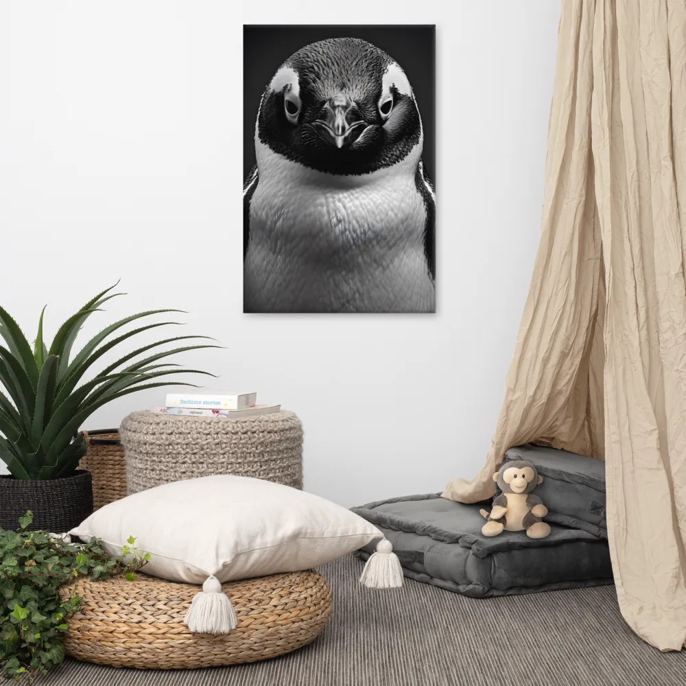 Majestic Penguin Portrait | Canvas | 24″×36″