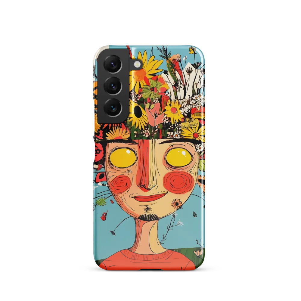 Whimsical Bloom | Phone Case |  S22 | Snap Case | Glossy