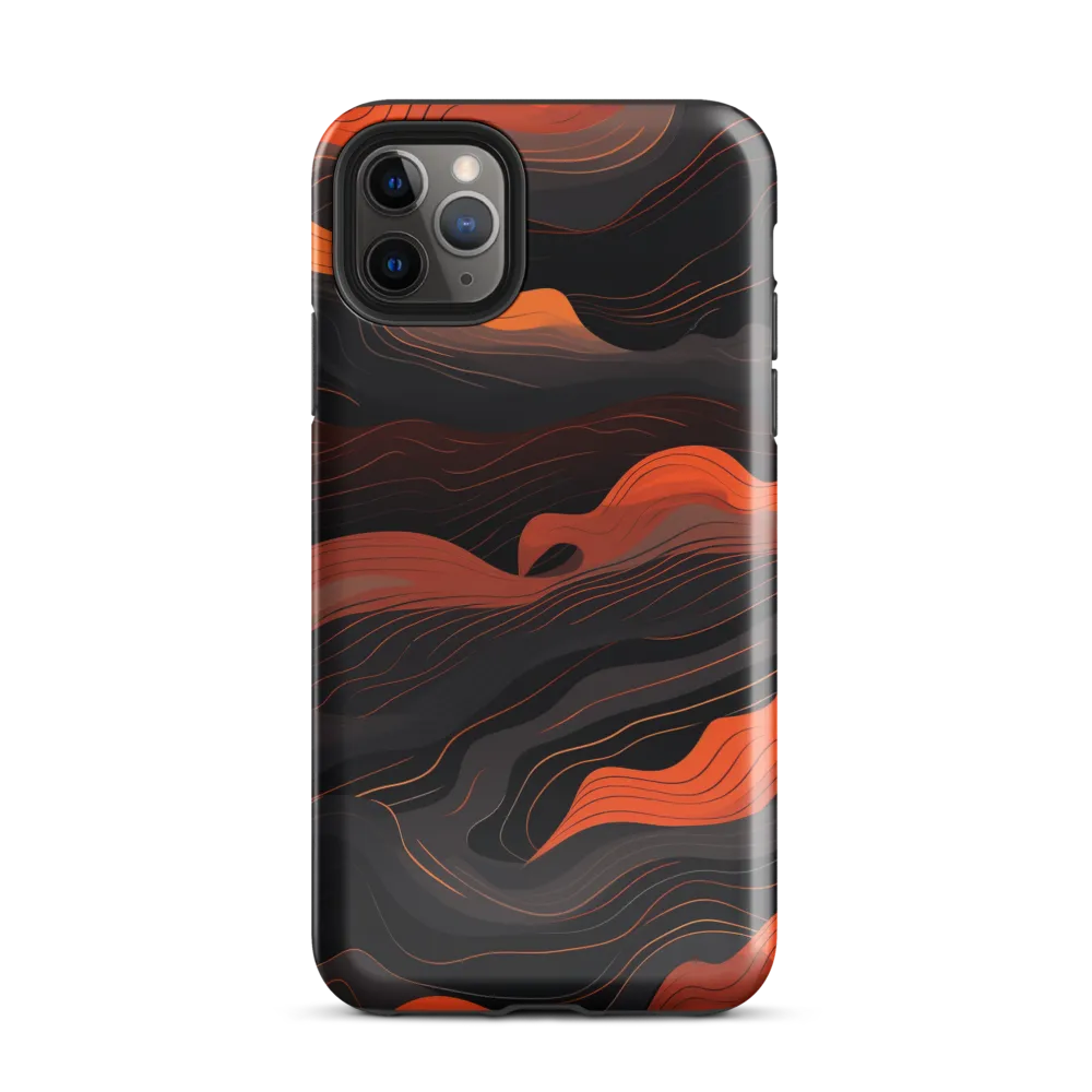 Dynamic Waves of Color | Phone Case |  11 Pro Max | Tough Case | Glossy