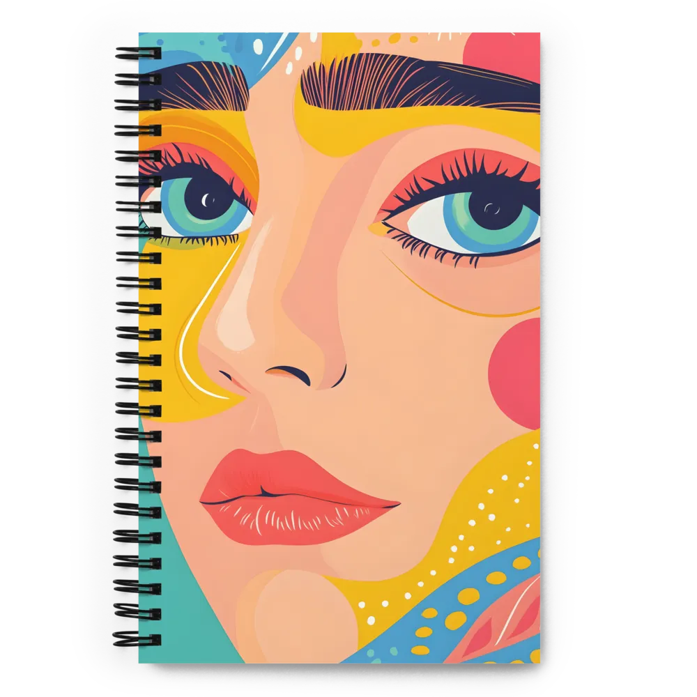 Radiant Reflections | Spiral Notebook