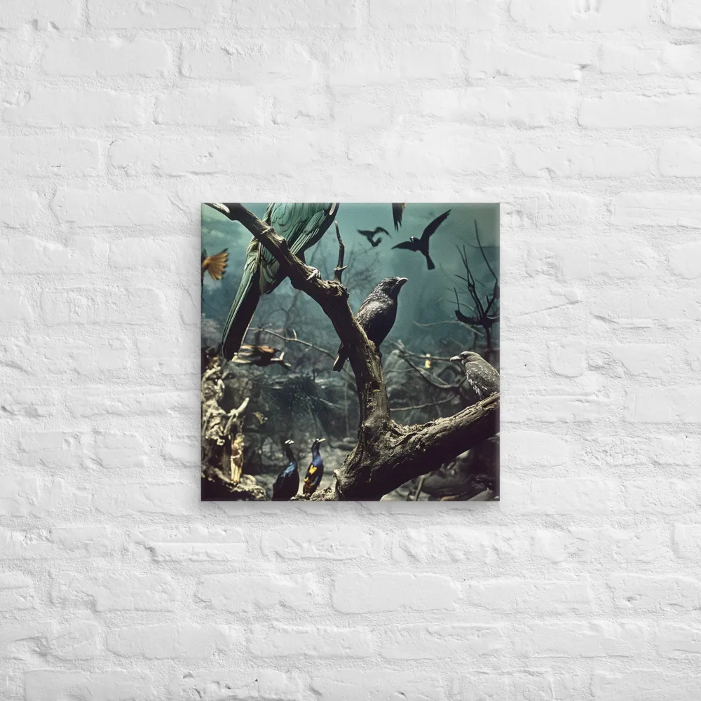 Whispers of the Avian Realm | Canvas | 20″×20″