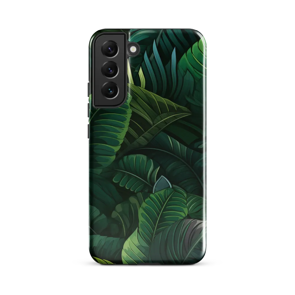 Lush Canopy: A Tropical Foliage Study