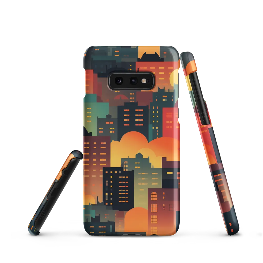 Twilight in the Concrete Jungle | Phone Case |  S10e | Snap Case | Matte