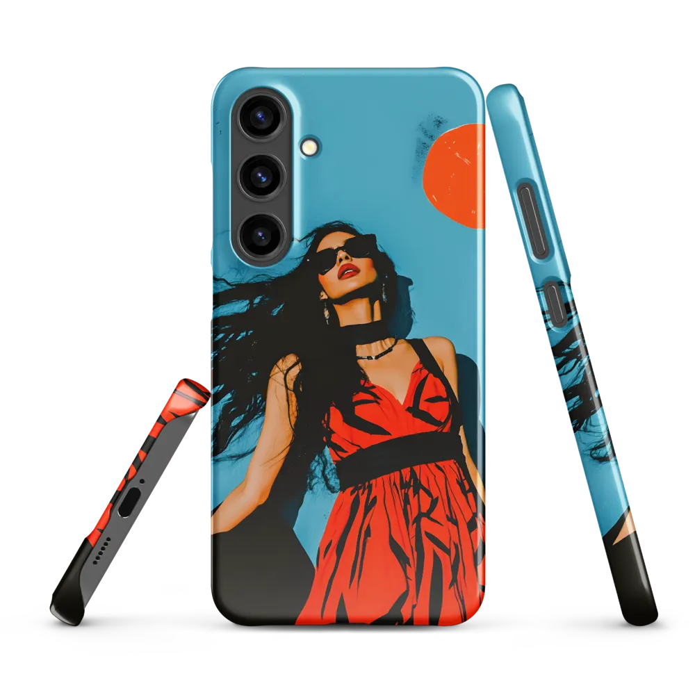 Sunset in Fashion: A Modern Portrait