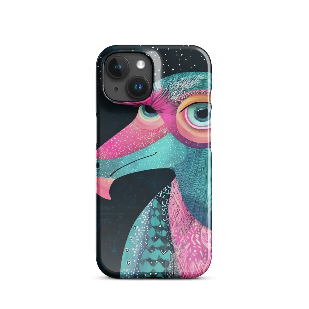 Whimsical Vulture: A Dance of Colors