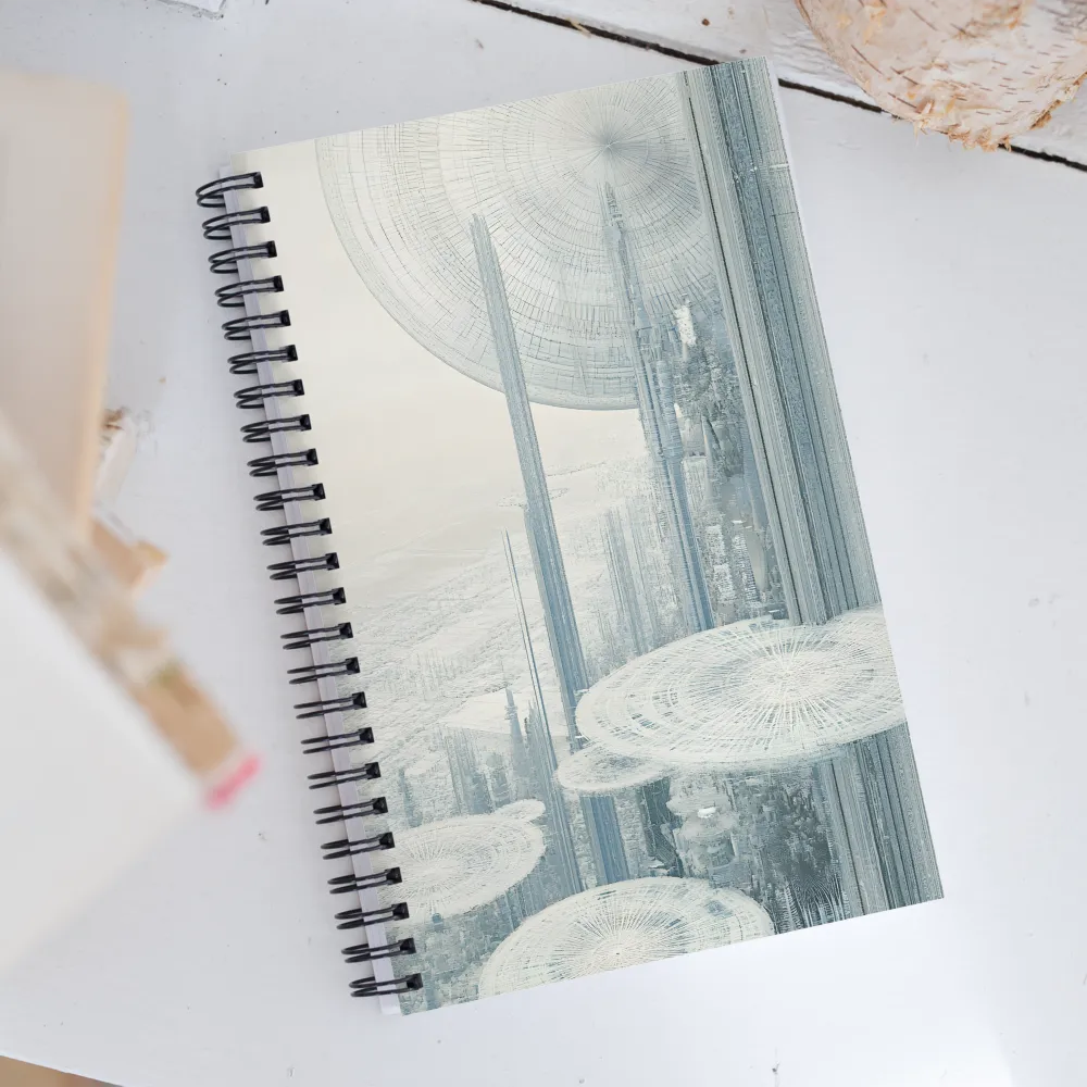 Ethereal Metropolis | Spiral Notebook