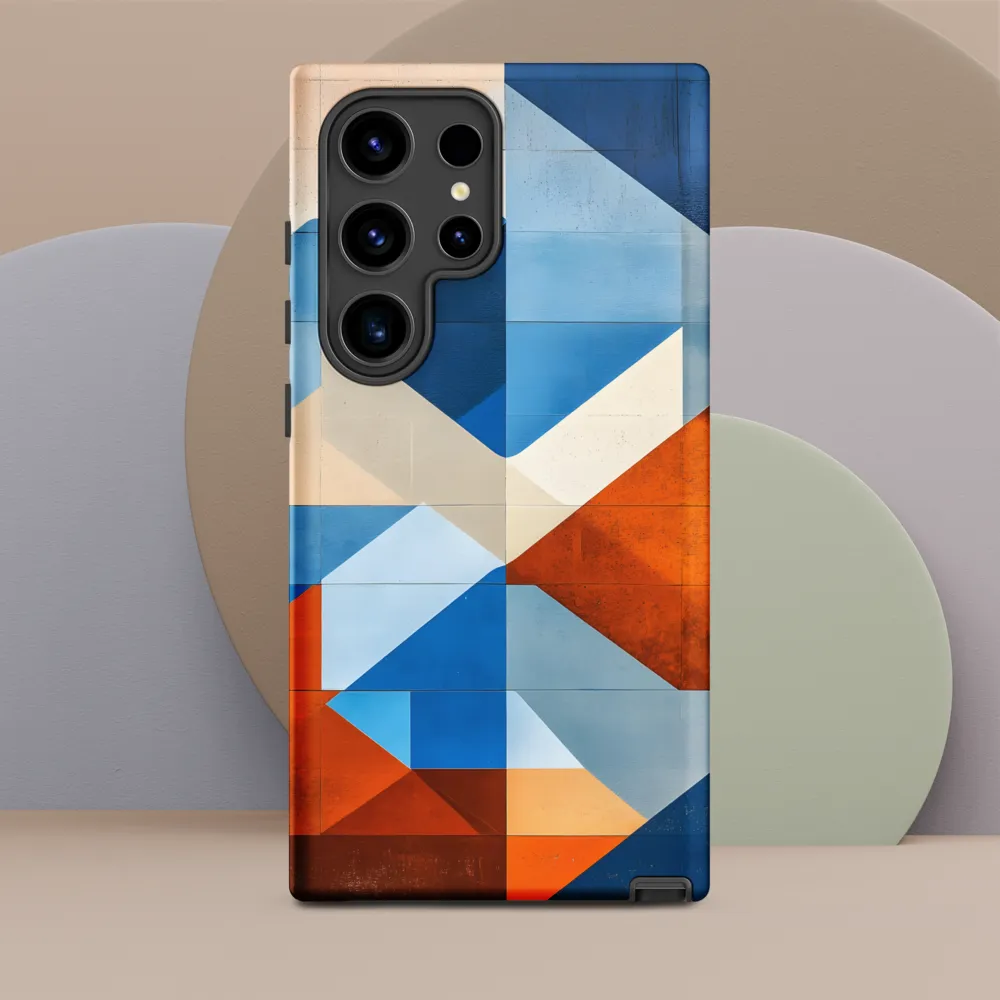 Geometric Harmony: A Vibrant Landscape