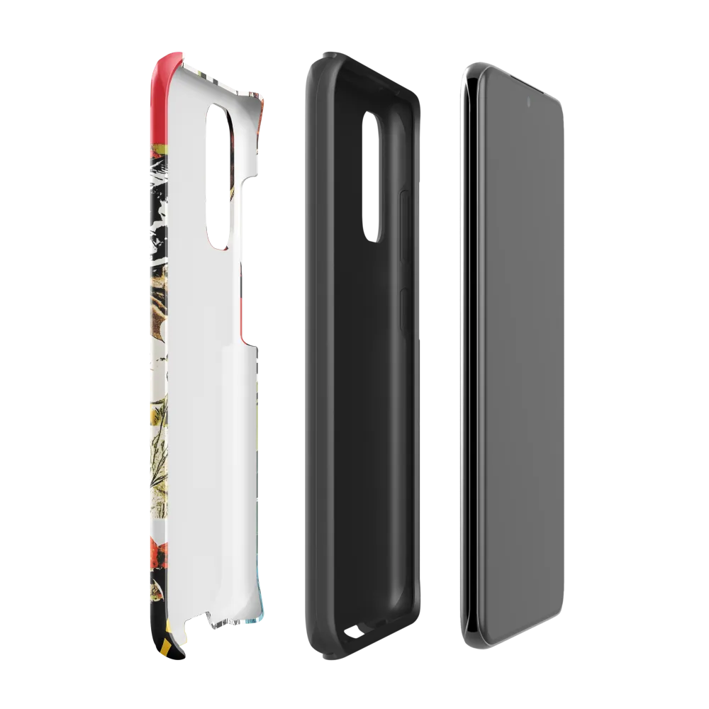 Vibrant Harmony: The Deer in Nature | Phone Case |  S20 | Tough Case | Glossy