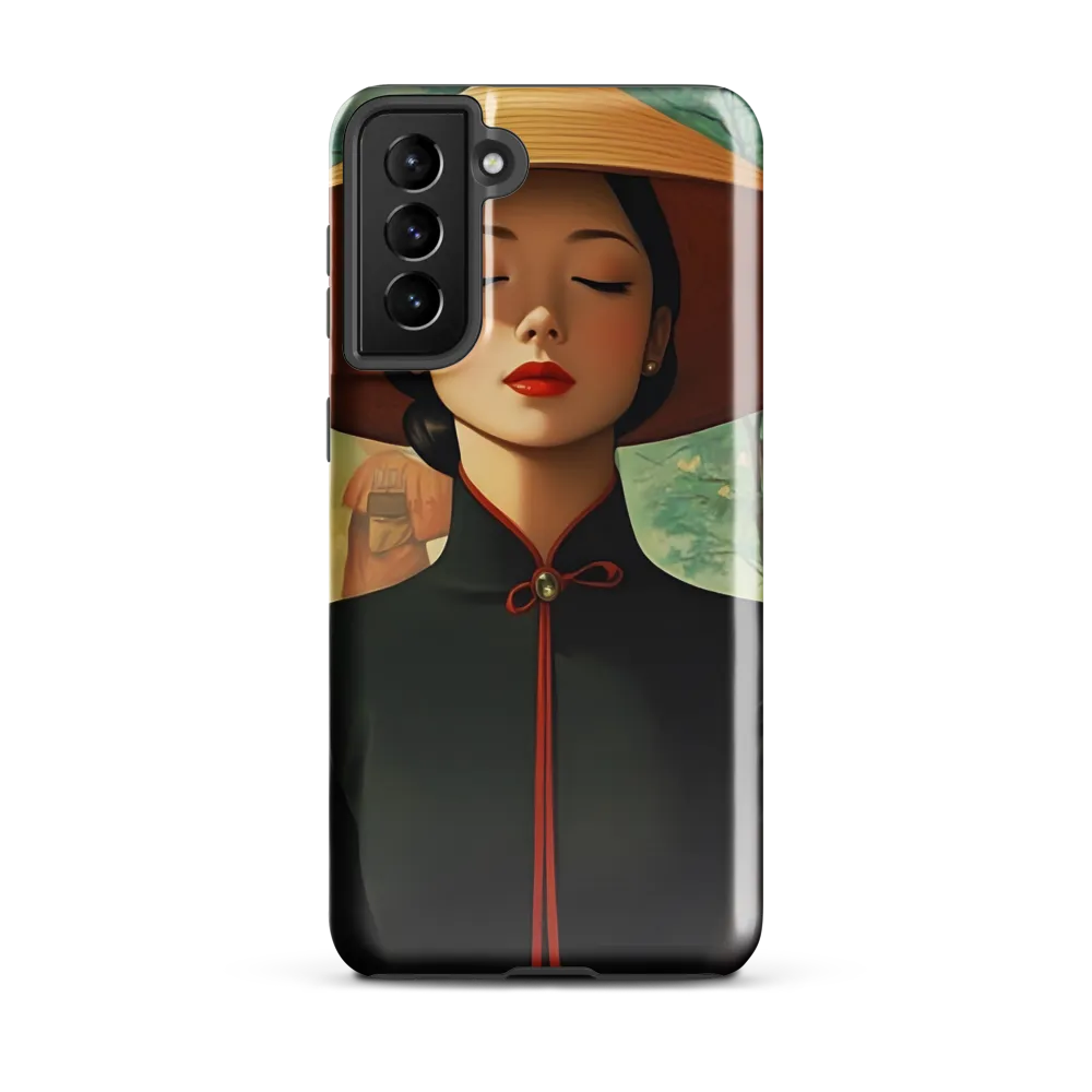 Elegance in Tranquility | Phone Case |  S21 Plus | Tough Case | Glossy