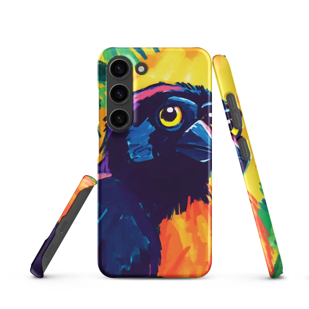 Vivid Avian Encounter