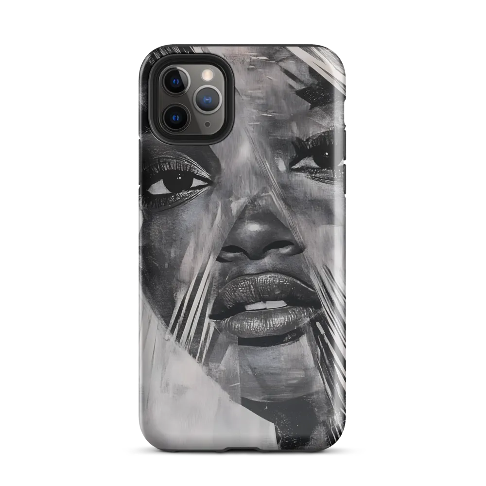 Fragmented Reflections: A Contemporary Portrait | Phone Case |  11 Pro Max | Tough Case | Glossy