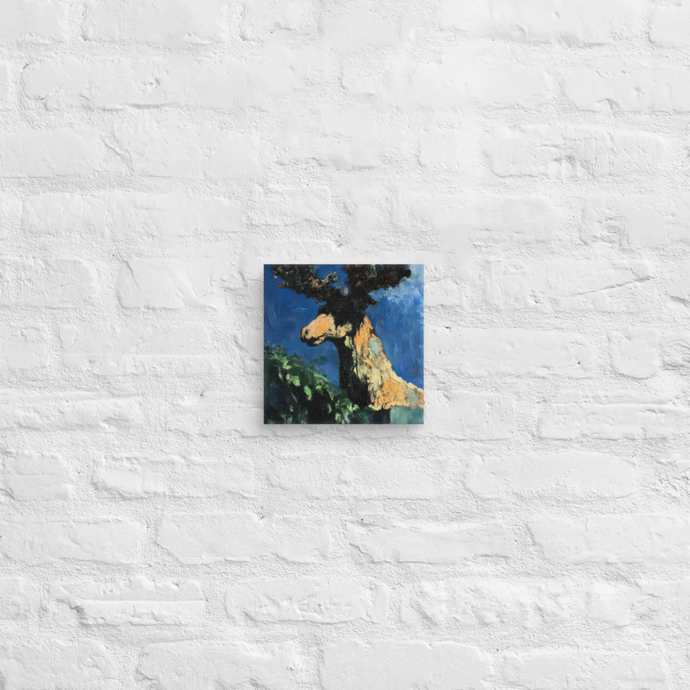The Majestic Deer in Nature | Canvas | 8″×8″