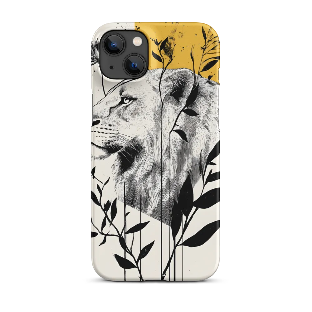 Regal Serenity: The Lion and Flora