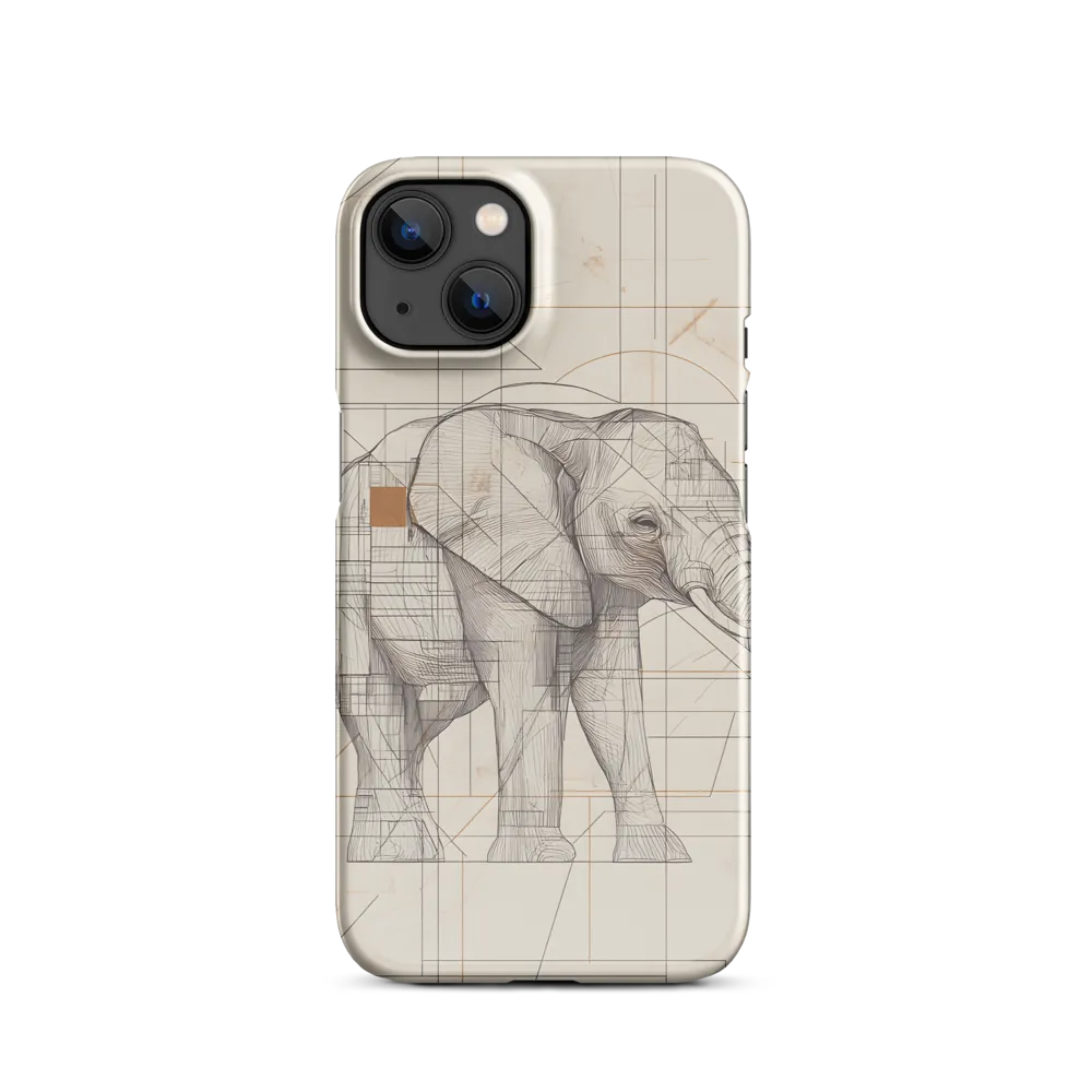 Geometric Elegance: The Steel Elephant