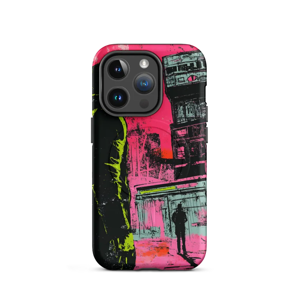 Urban Echoes of Mystery | Phone Case |  14 Pro | MagSafe® Tough Case | Matte