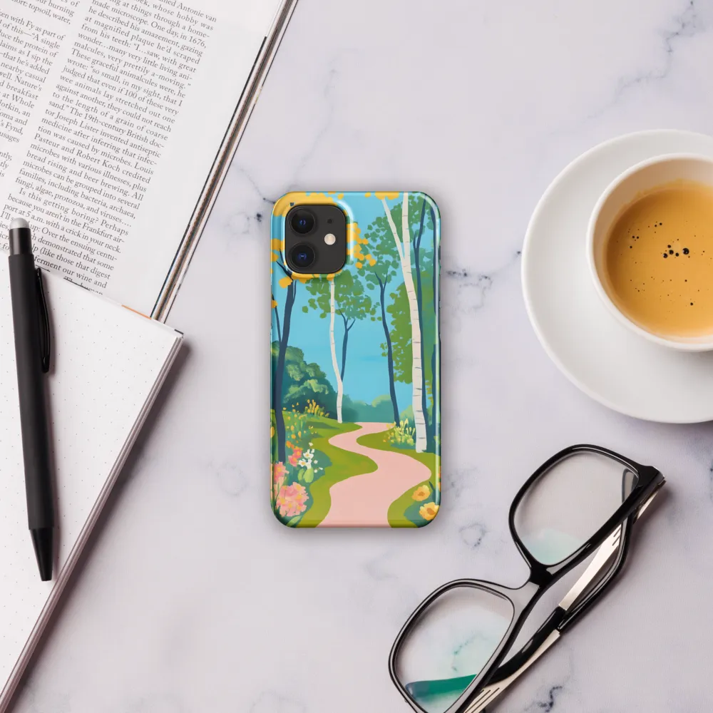 The Winding Path of Nature | Phone Case |  12 Mini | Snap Case | Glossy