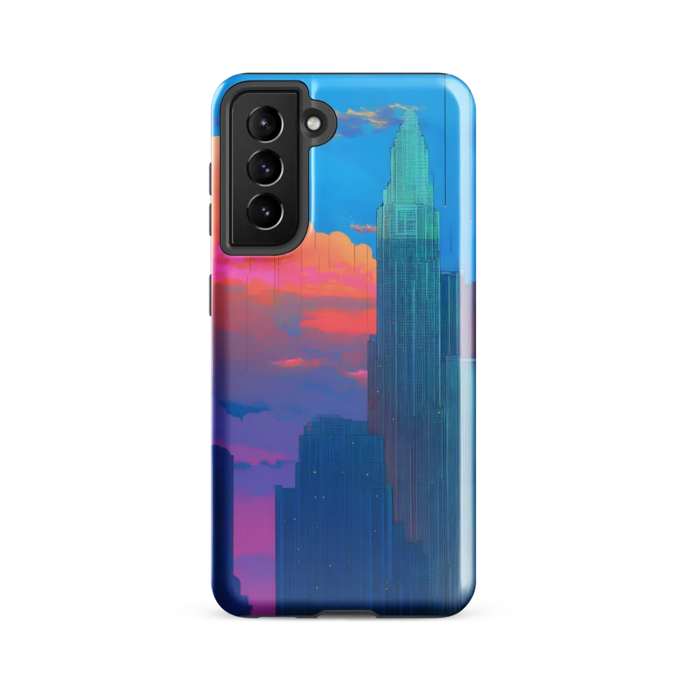 Twilight Reflections: A Digital Cityscape