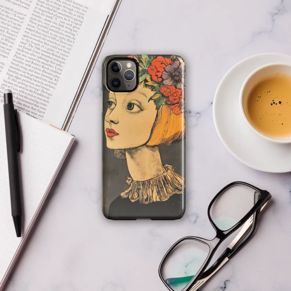 Whimsical Floral Crown | Phone Case |  11 Pro Max | Snap Case | Glossy