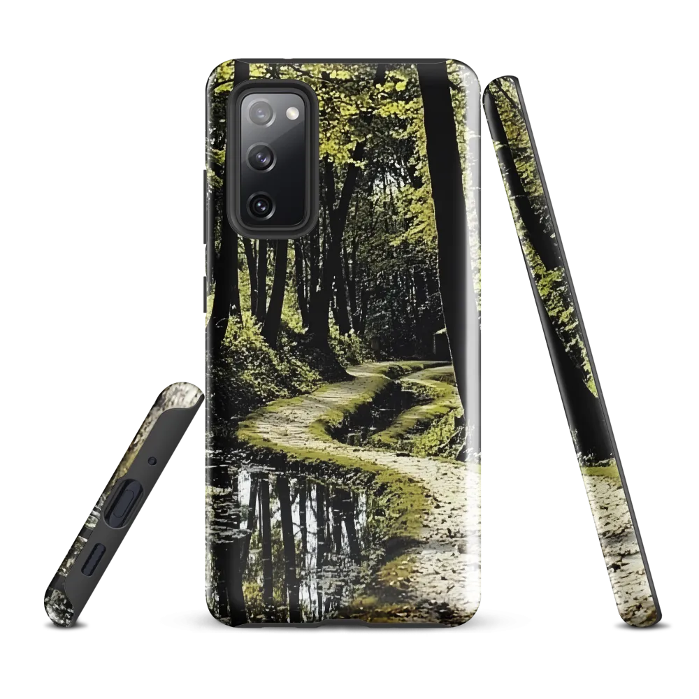 Whispers of the Forest Path | Phone Case |  S20 FE | Tough Case | Glossy
