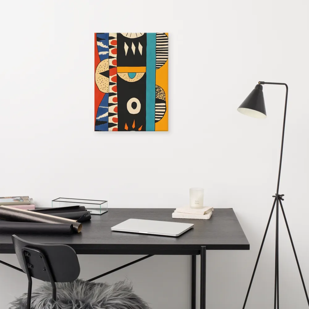 Playful Geometry: A Modern Abstract Exploration
