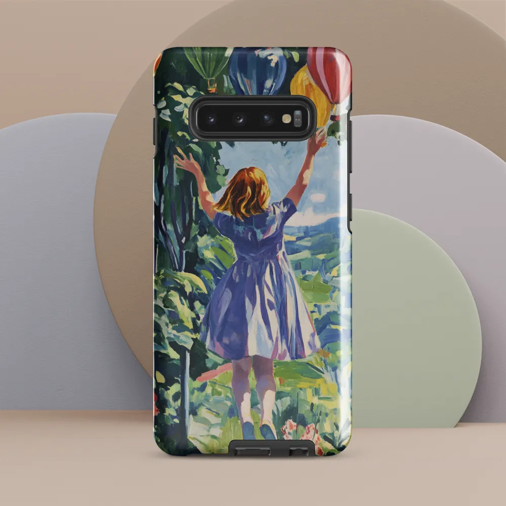 A Dance Among Balloons | Phone Case |  S10 Plus | Tough Case | Glossy