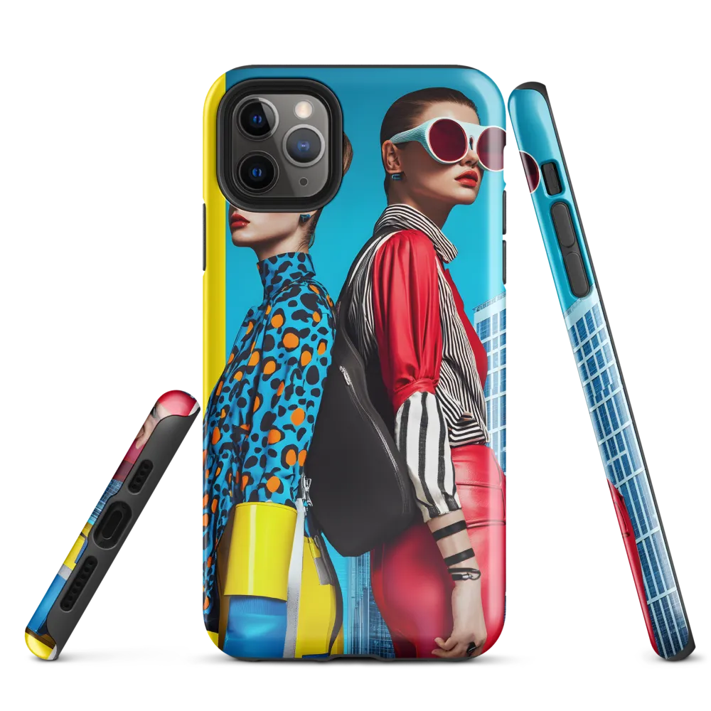 Urban Chic: A Bold Fashion Statement | Phone Case |  11 Pro Max | Tough Case | Glossy