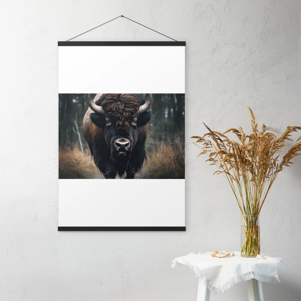 Majesty in the Wilderness | Poster With Black Wood Hanger | 24″×36″