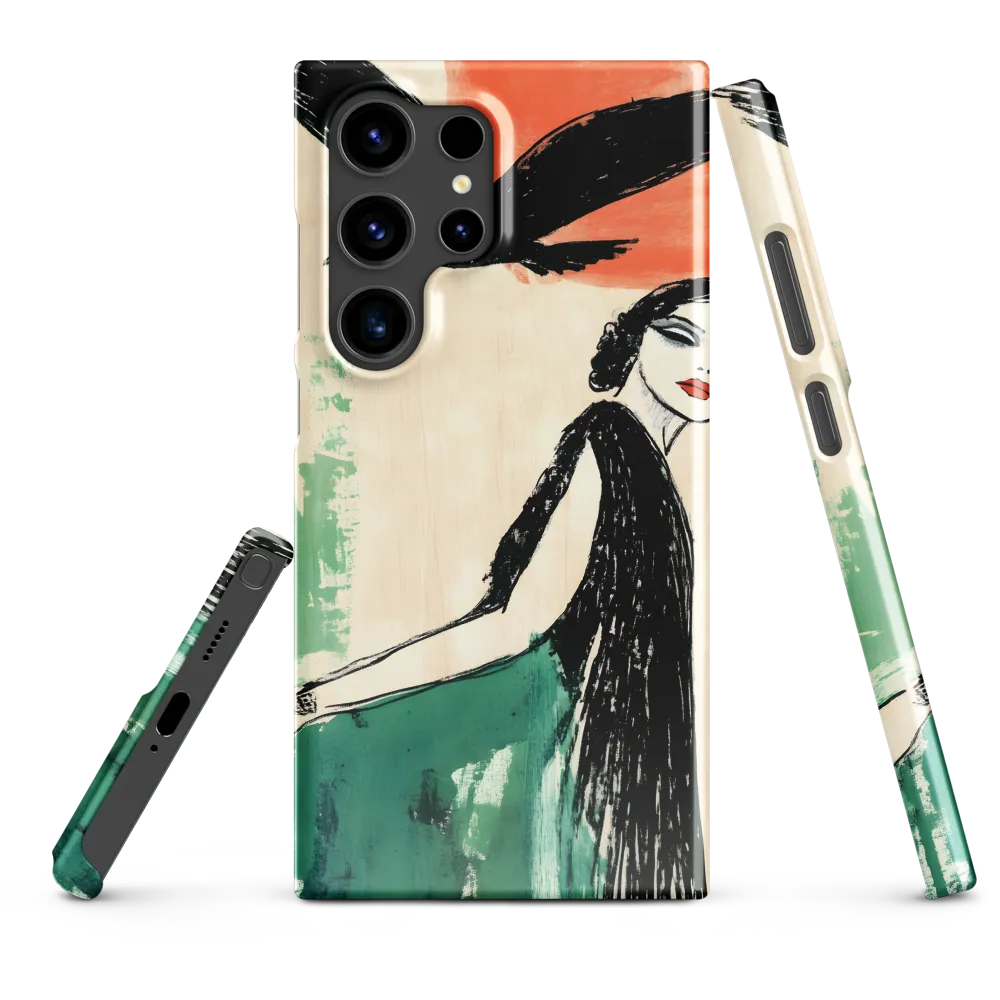 Elegance in Flight | Phone Case |  S24 Ultra | Snap Case | Glossy