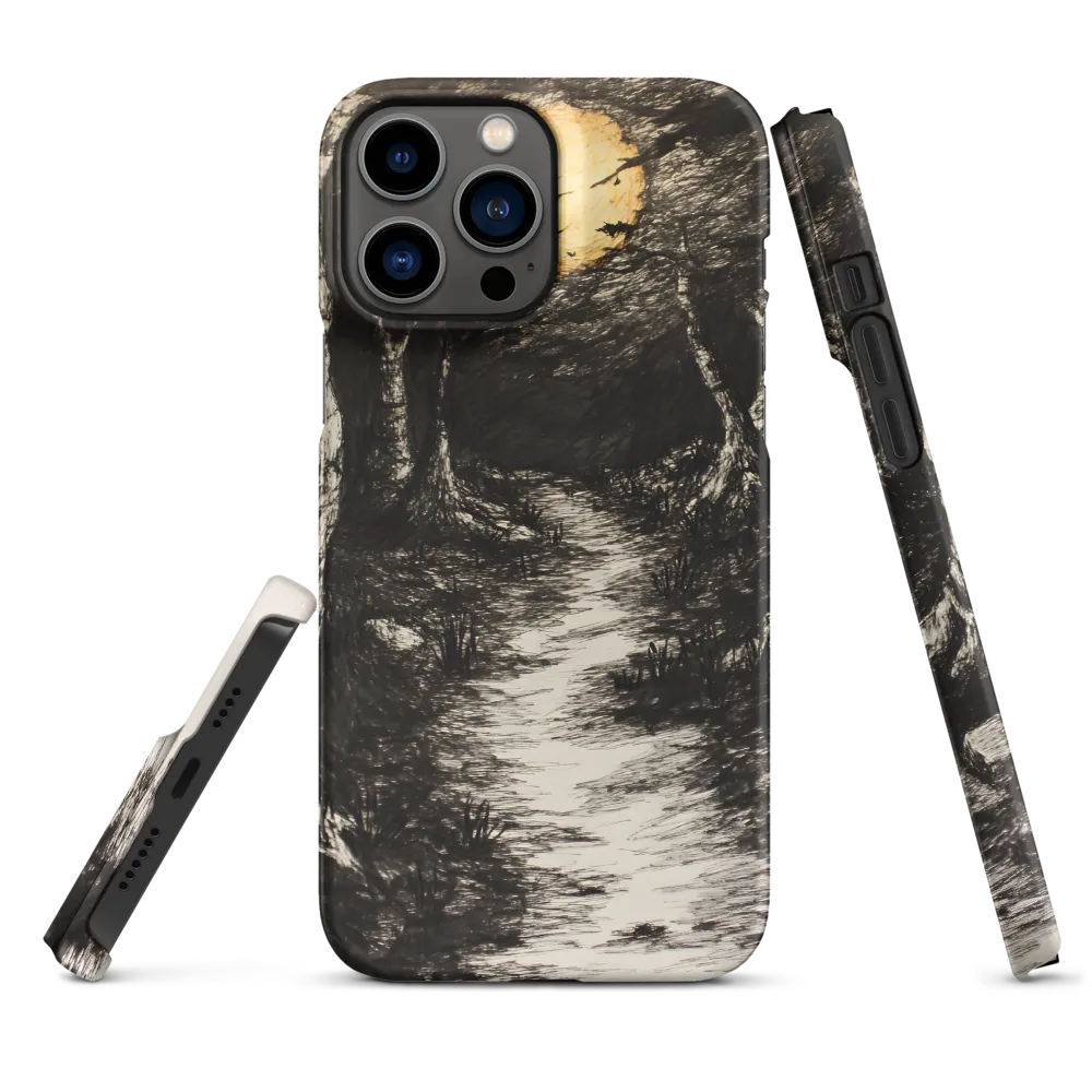 Moonlit Path Through the Enigmatic Forest | Phone Case |  13 Pro Max | Snap Case | Matte