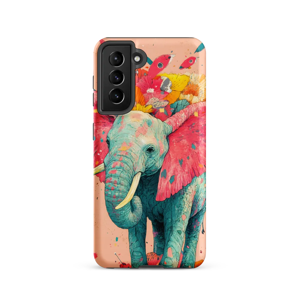 Whimsical Elegance: The Floral Elephant