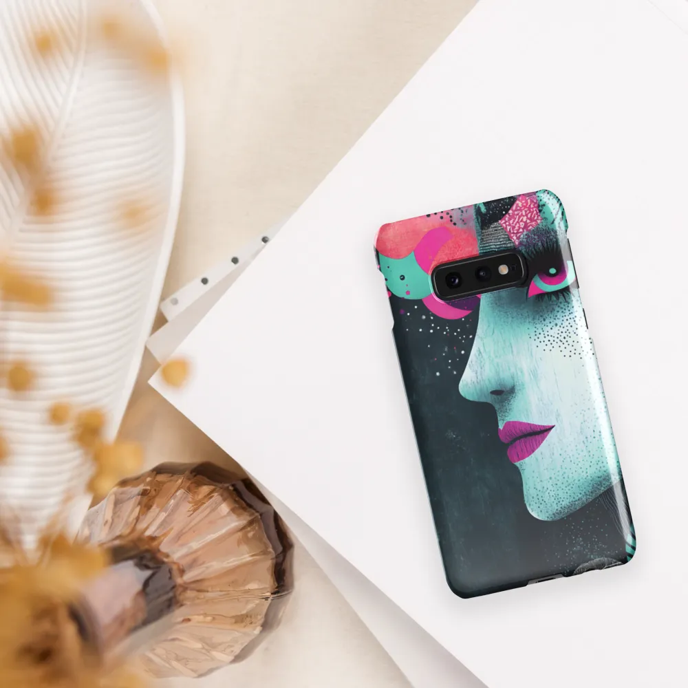 Mystical Beauty in Blue and Pink | Phone Case |  S10e | Snap Case | Glossy