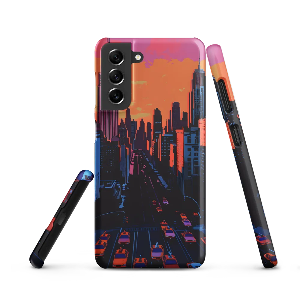Sunset Over Skyscrapers