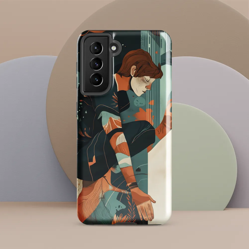 Harmony in Contemplation | Phone Case |  S21 | Tough Case | Glossy