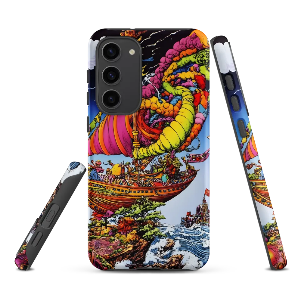 Voyage of Whimsy: A Surreal Sailor's Dream | Phone Case |  S23 Plus | Tough Case | Matte