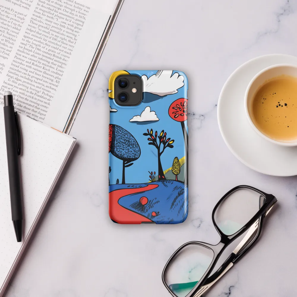 A Playful Journey Through Whimsical Woods | Phone Case |  11 | Snap Case | Glossy