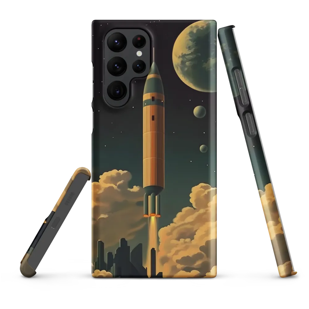 Journey Through the Cosmic Frontier | Phone Case |  S22 Ultra | Snap Case | Matte