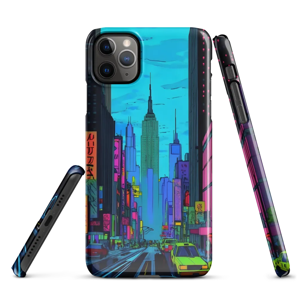 Neon Dreams of the City | Phone Case |  11 Pro Max | Snap Case | Glossy