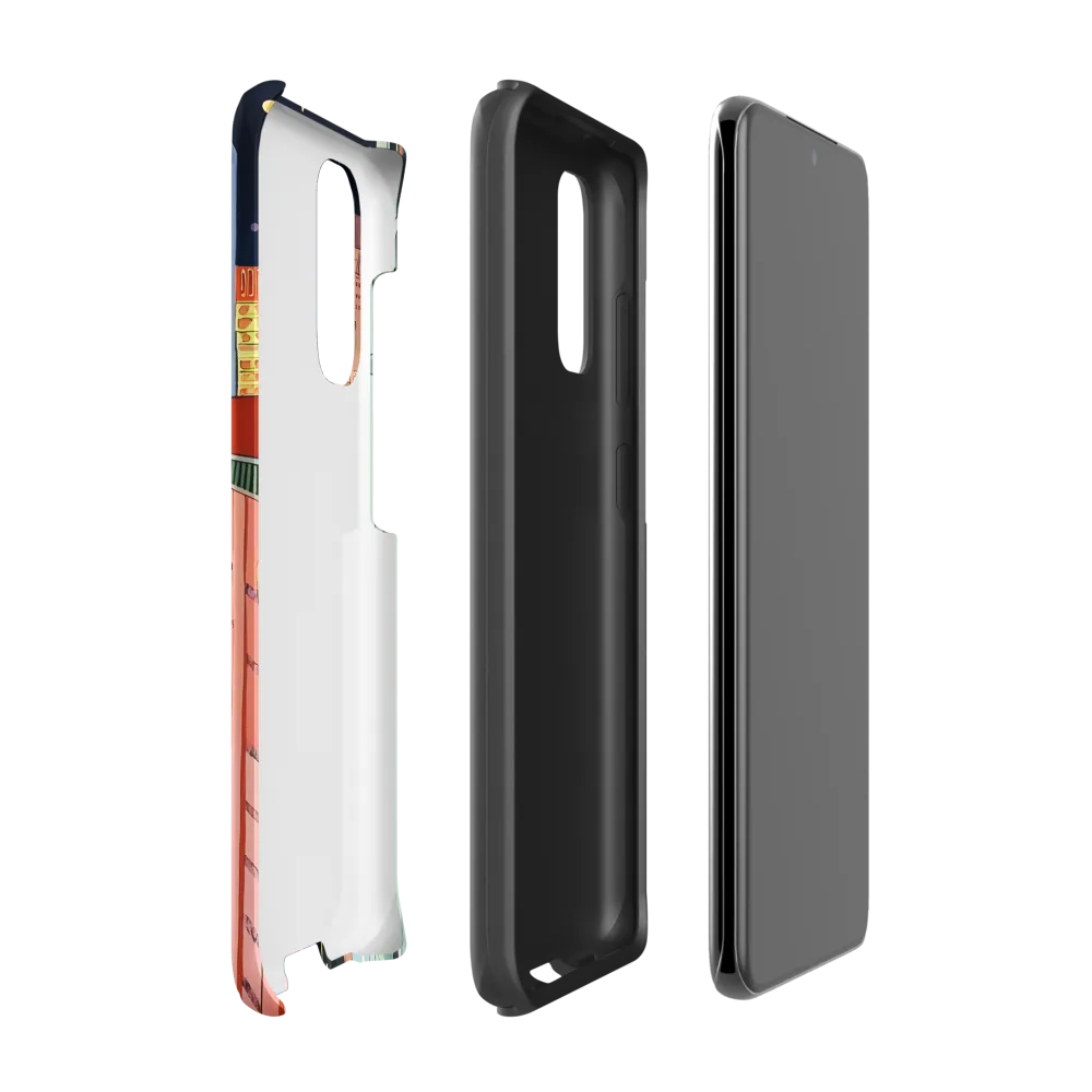 Urban Dreamscape: A Pop Art Night | Phone Case |  S20 | Tough Case | Matte