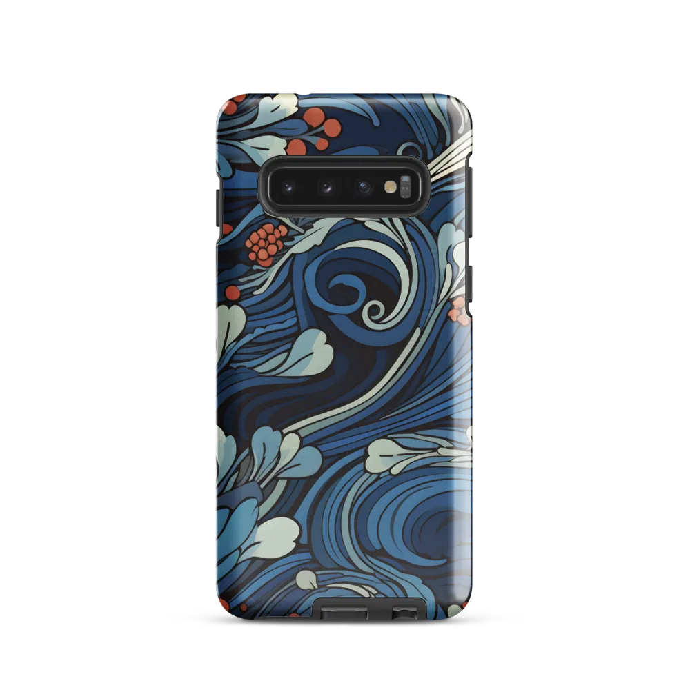 Nature's Elegance: An Oceanic Tapestry | Phone Case |  S10 | Tough Case | Glossy