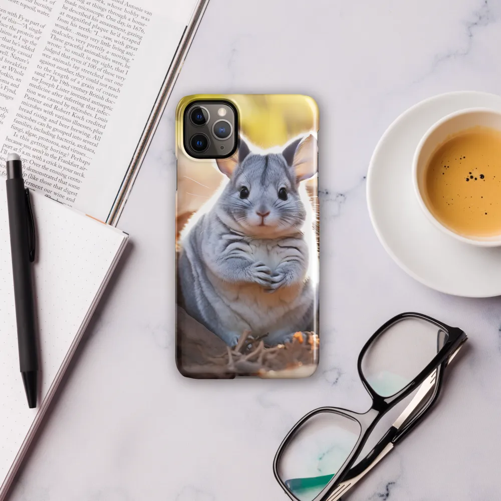 Gentle Whispers of Nature: The Chinchilla | Phone Case |  11 Pro Max | Snap Case | Glossy