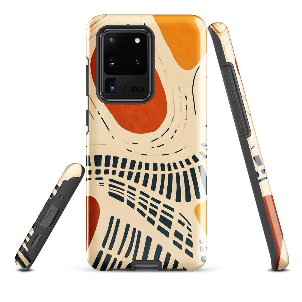 Urban Patterns in Harmony | Phone Case |  S20 Ultra | Tough Case | Glossy
