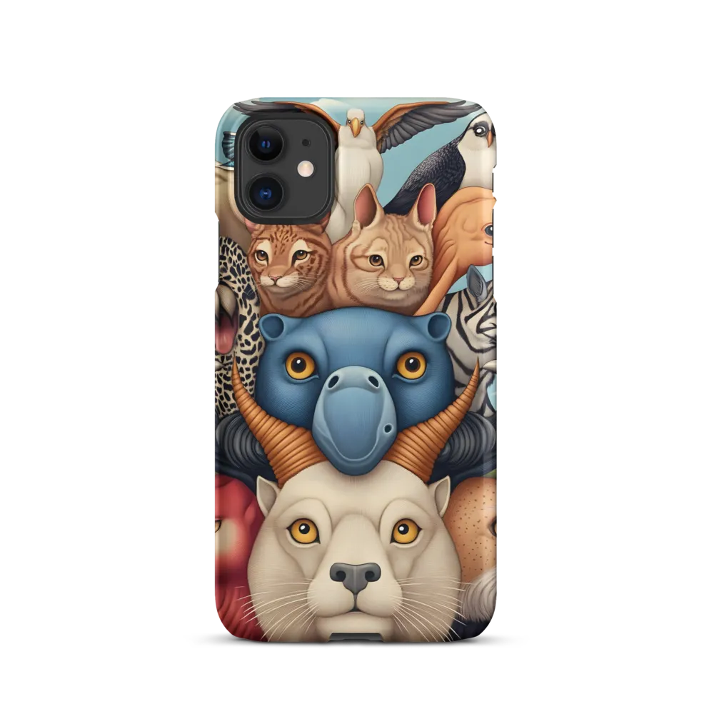 Harmonious Echoes of Wildlife | Phone Case |  11 | Snap Case | Matte