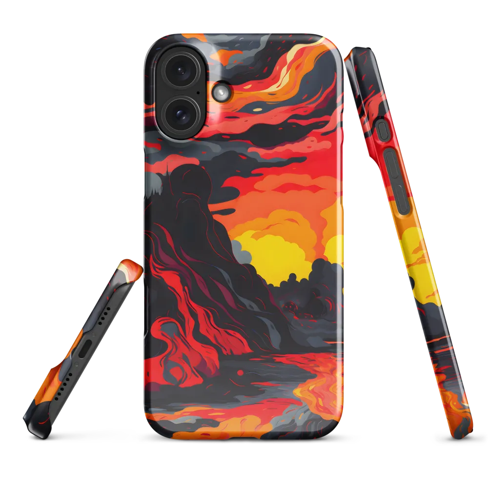 Eruption of Colors | Phone Case |  16 Plus | Snap Case | Glossy
