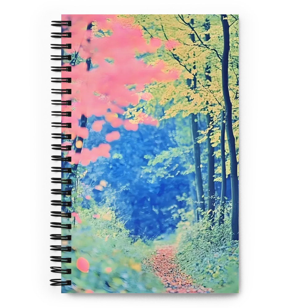 Whispers of Color in Serenity | Spiral Notebook