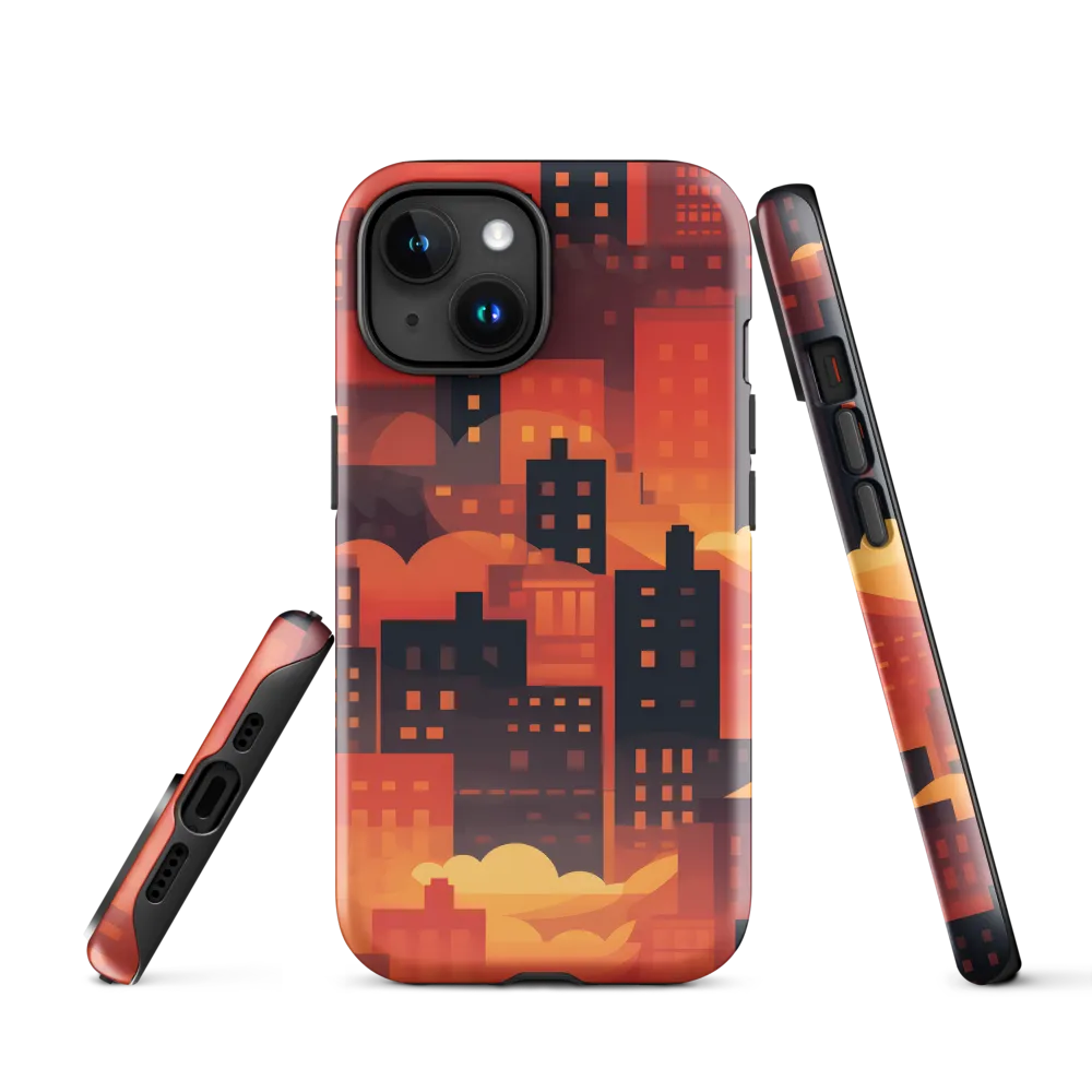 Radiance of the Urban Horizon | Phone Case |  15 | Tough Case | Glossy