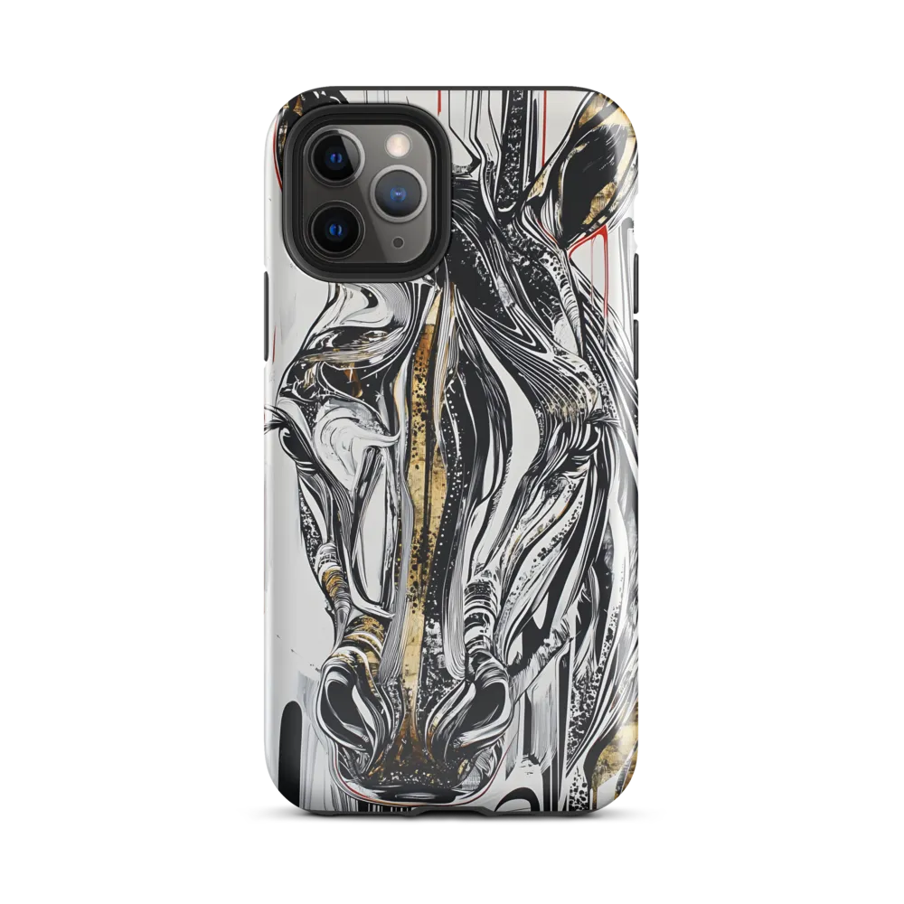 Ethereal Majesty: The Abstract Zebra