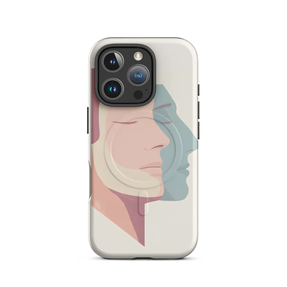Dual Facets of Serenity | Phone Case |  16 Pro | MagSafe® Tough Case | Matte