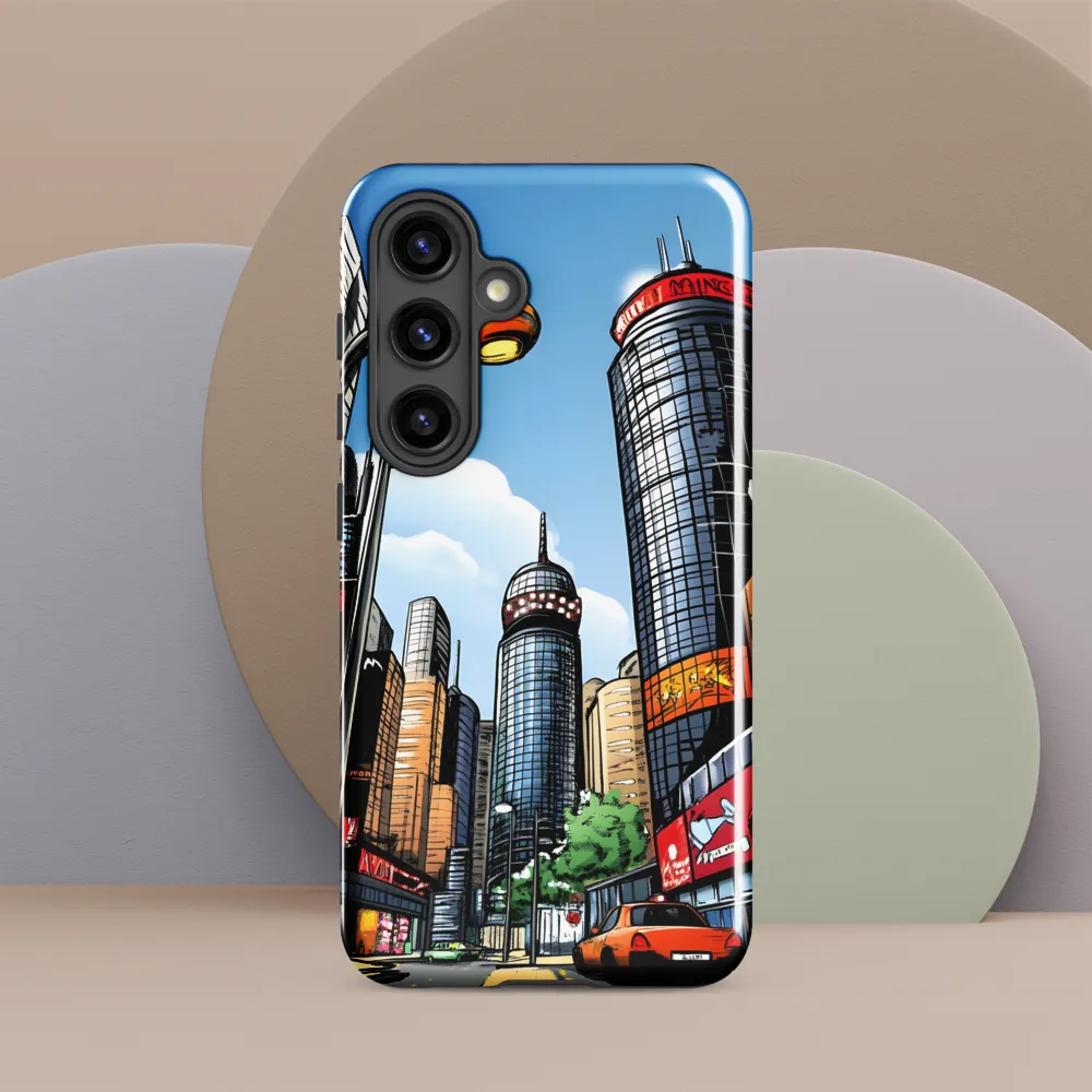 Urban Pulse: A Comic Cityscape