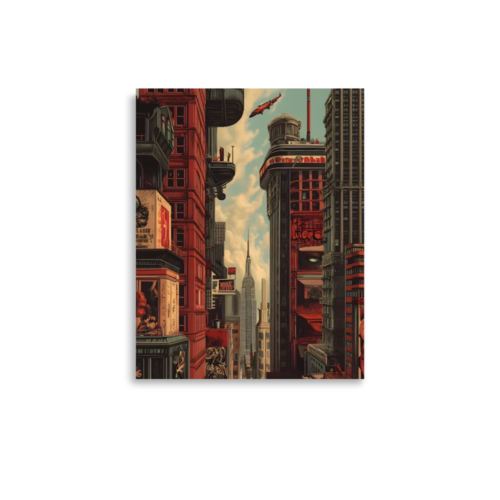 A Glimpse of Tomorrow: Urban Ambition | Poster | 11″×14″