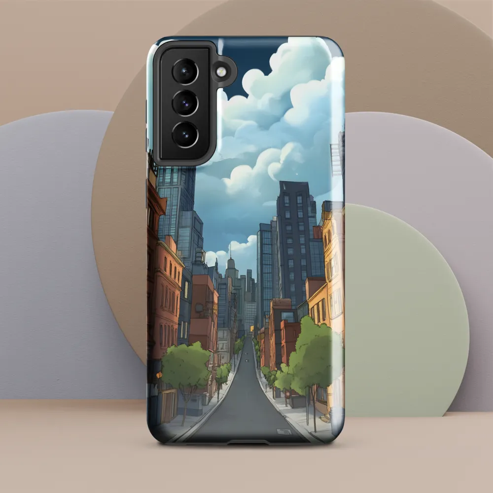 Urban Serenity: A Digital Cityscape